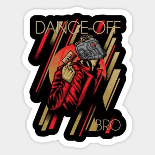 Dance-off Bro! Sticker